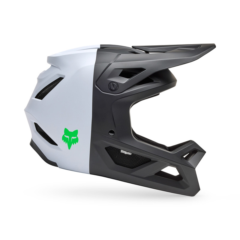 KASK ROWEROWY FOX RAMPAGE 5050 BLACK WHITE