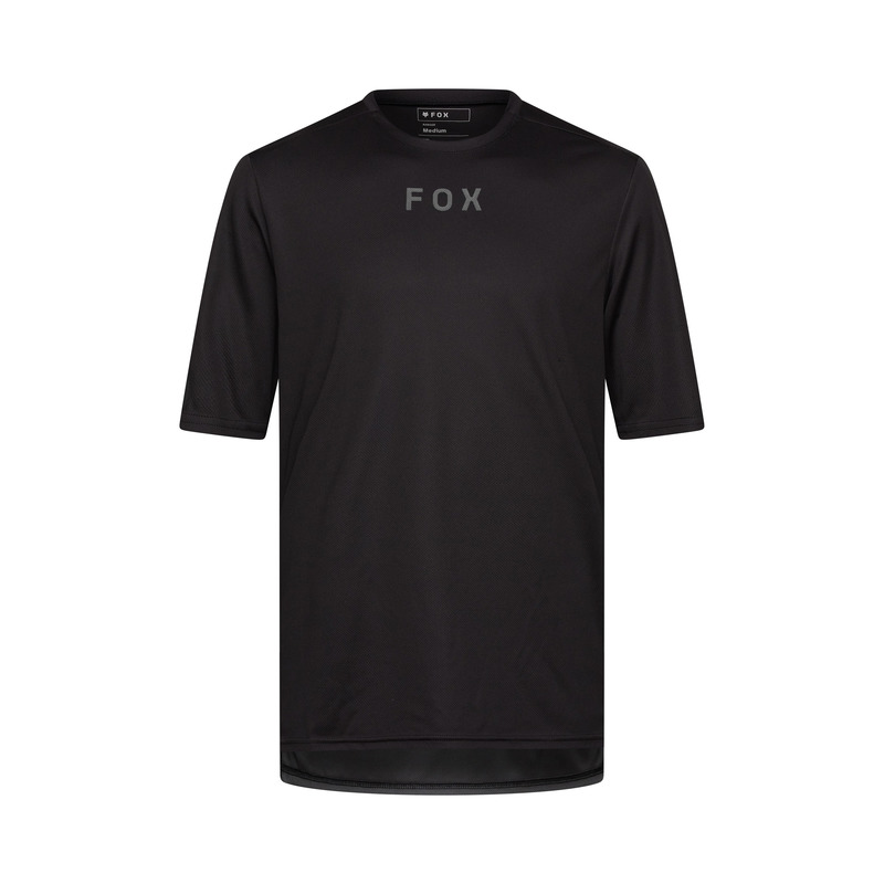 KOSZULKA ROWEROWA FOX RANGER WORDMARK BLACK