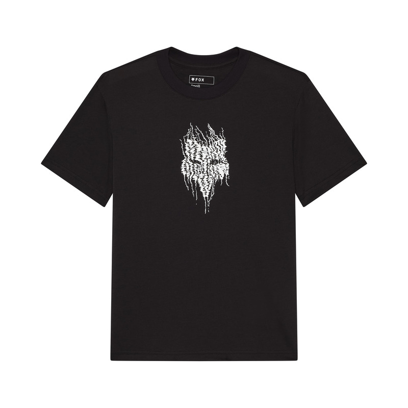 T-SHIRT DAMSKI FOX BARK TECH BLACK