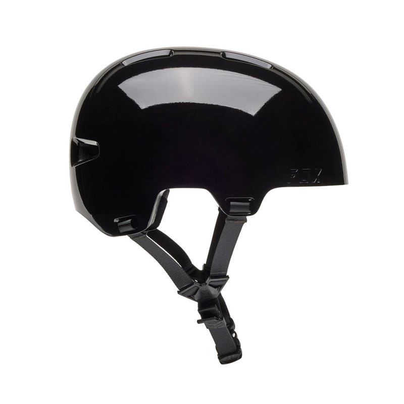 KASK ROWEROWY JUNIOR FOX FLIGHT SOLID BLACK