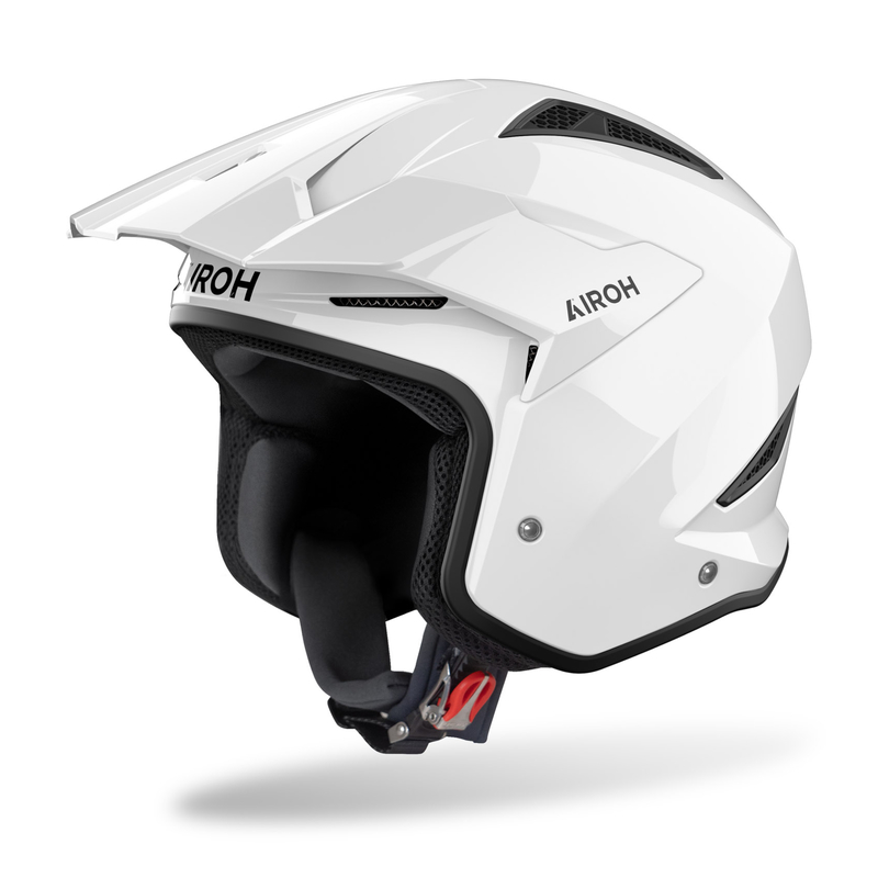 KASK MOTOCYKLOWY AIROH TRR 2 COLOR WHITE GLOSS