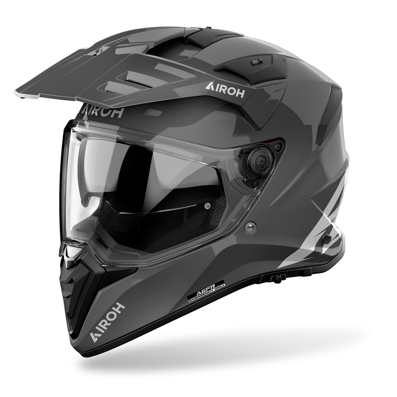 KASK MOTOCYKLOWY AIROH BANDIT COLOR DARK GREY GLOSS