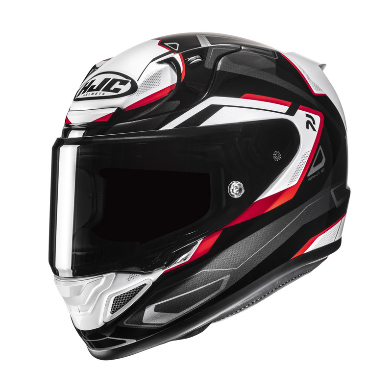 KASK MOTOCYKLOWY HJC RPHA12 BRELS BLACK WHITE
