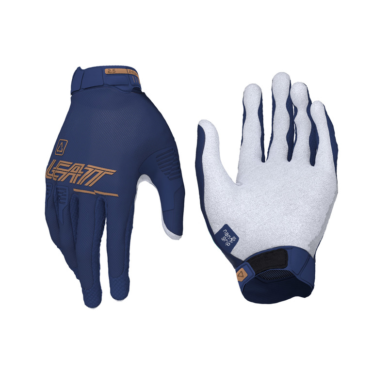 RĘKAWICE OFFROADOWE DAMSKIE LEATT MOTO 2.5 X-FLOW DEEP BLUE S