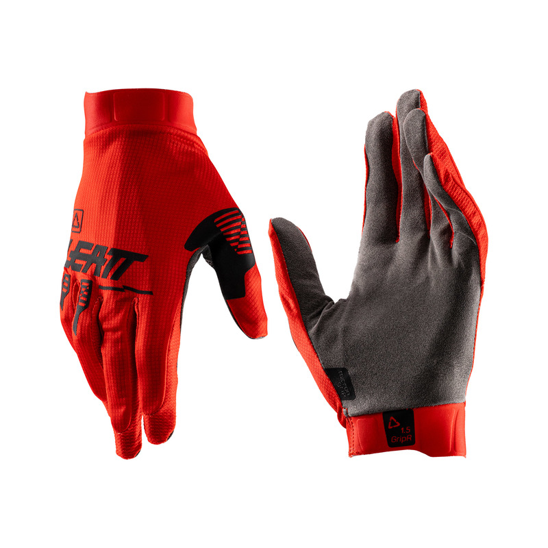 RĘKAWICE OFFROADOWE LEATT MOTO 1.5 GRIPR RED S