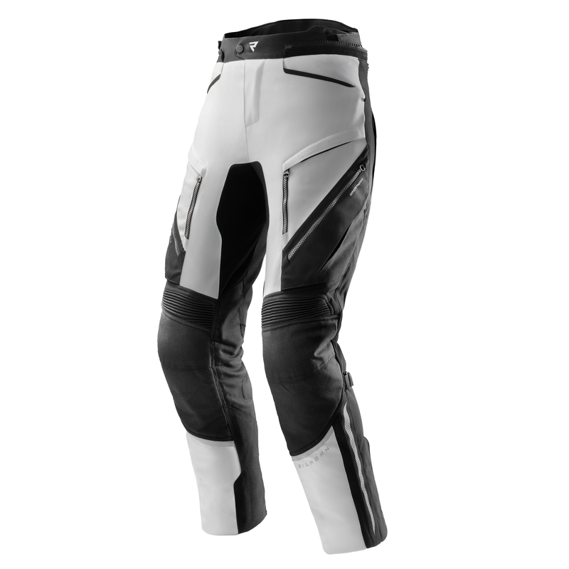 SPODNIE MOTOCYKLOWE TEKSTYLNE DAMSKIE REBELHORN HARDY 3.0 BLACK GREY W3XL