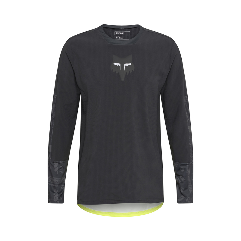 KOSZULKA ROWEROWA Z DŁUGIM RĘKAWEM FOX DEFEND THERMAL LUNAR SE BLACK