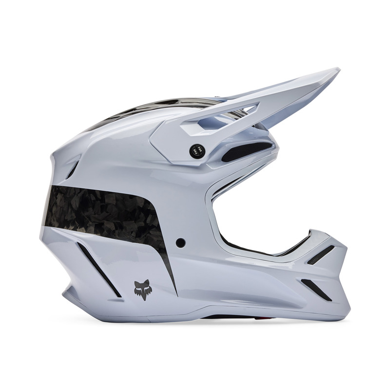 KASK MOTOCYKLOWY FOX V3 RS FRACTURE WHITE