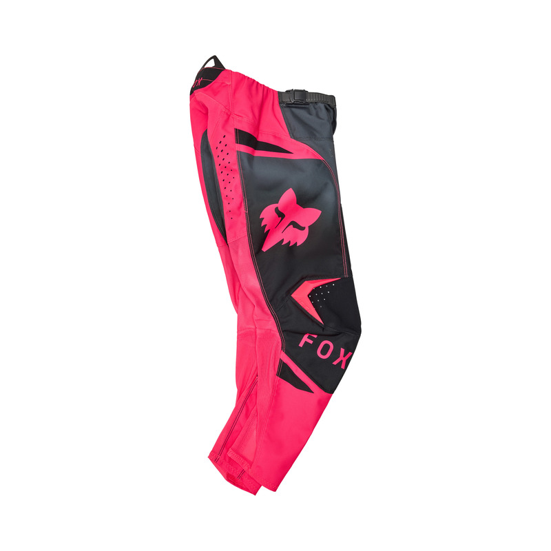 SPODNIE MOTOCYKLOWE JUNIOR FOX GIRLS 180 SHIELD BLACK PINK K24