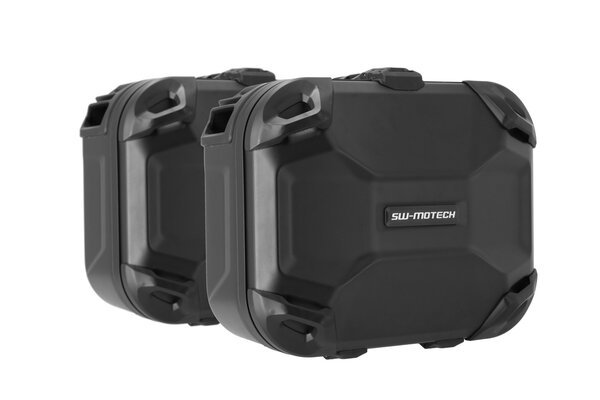 ZESTAW KUFRÓW BOCZNYCH SW-MOTECH DUSC 33/33L SUZUKI DL 650 (16-) BLACK