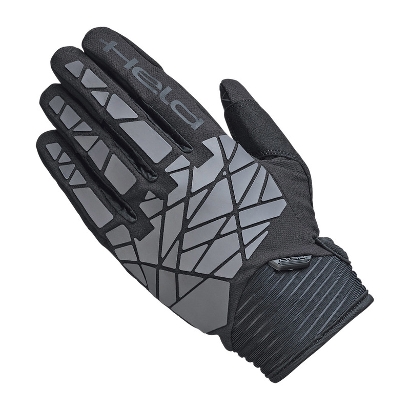RĘKAWICE MOTOCYKLOWE HELD TACTURA GREY BLACK