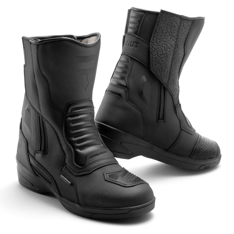 BUTY MOTOCYKLOWE REBELHORN SCOUT HIGH HEEL MATT BLACK