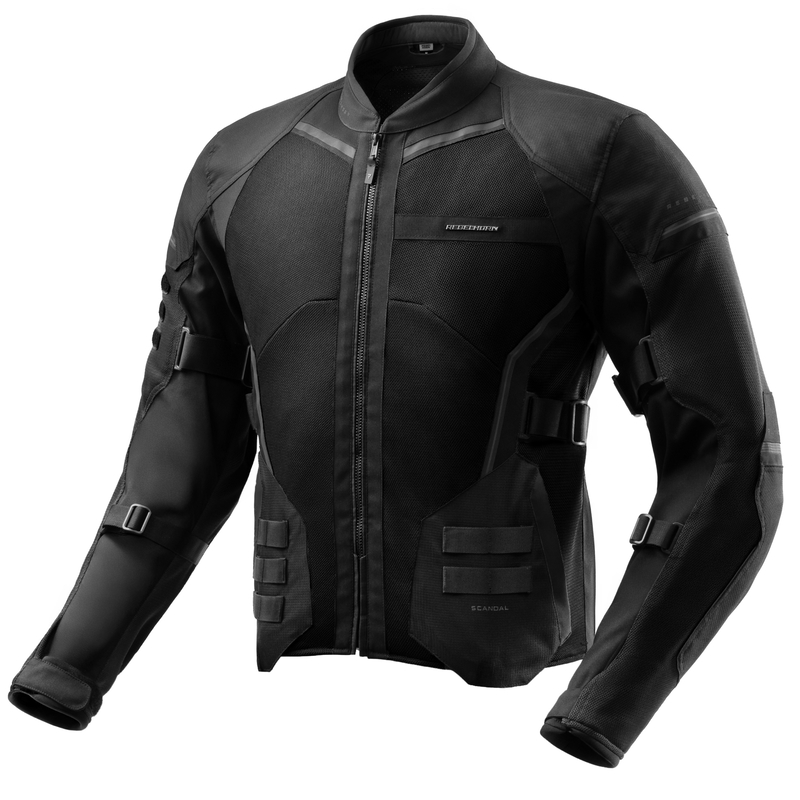 KURTKA MOTOCYKLOWA TEKSTYLNA REBELHORN SCANDAL 3 BLACK L