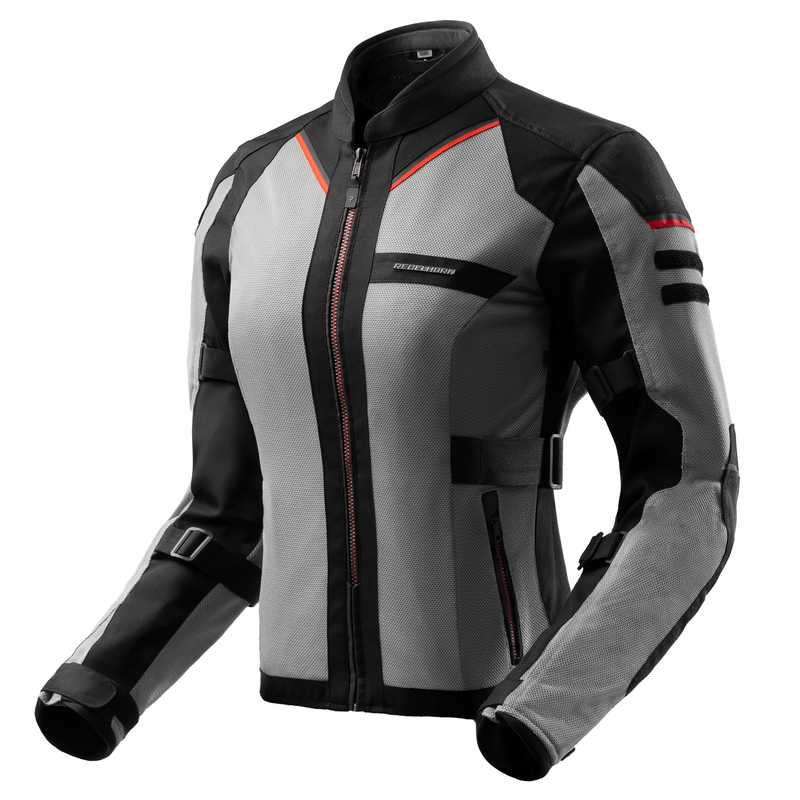 KURTKA MOTOCYKLOWA TEKSTYLNA DAMSKA REBELHORN SCANDAL 3 BLACK GREY RED WL