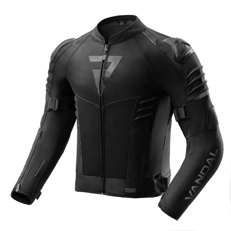 KURTKA MOTOCYKLOWA TEKSTYLNA REBELHORN VANDAL 2 AIR BLACK L