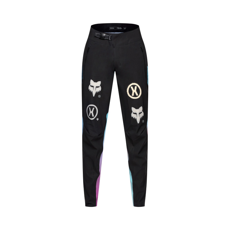 SPODNIE ROWEROWE FOX FLEXAIR PANT HELLO FUTURE BLACK