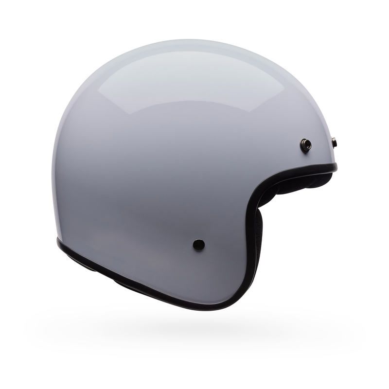 KASK MOTOCYKLOWY BELL MAGNUM SOLID WHITE