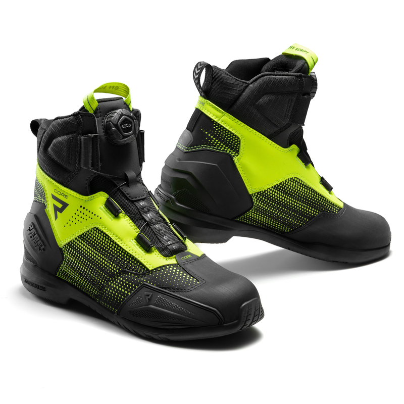 BUTY MOTOCYKLOWE REBELHORN CORE BLACK FLUO YELLOW 35