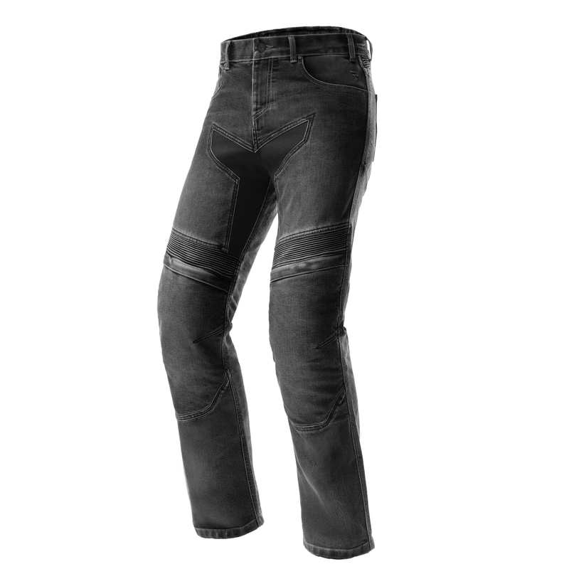 JEANSY MOTOCYKLOWE REBELHORN EAGLE 4 BLACK REGULAR FIT