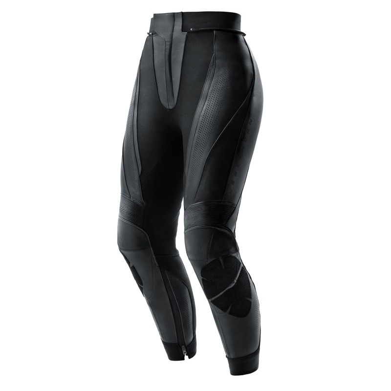 SPODNIE MOTOCYKLOWE SKÓRZANE DAMSKIE REBELHORN DIVA BLACK W40