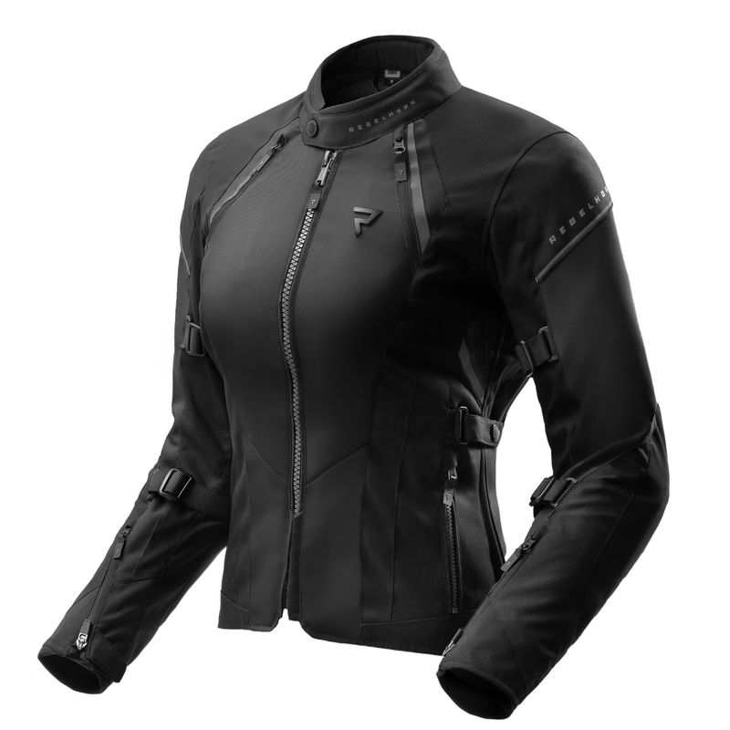 KURTKA MOTOCYKLOWA TEKSTYLNA DAMSKA REBELHORN SWIFT BLACK WL