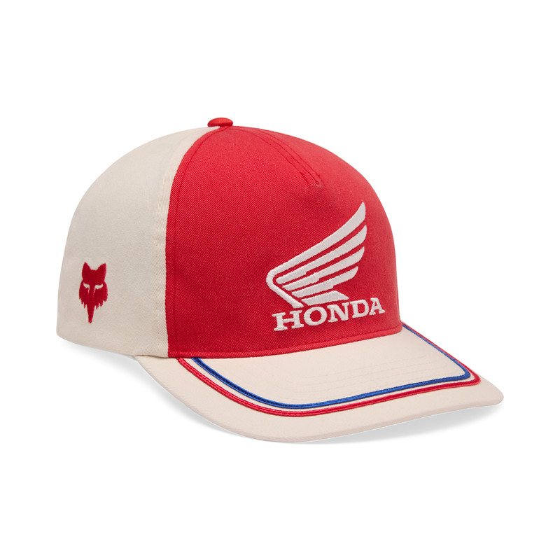 CZAPKA Z DASZKIEM DAMSKA FOX HONDA OFF WHITE