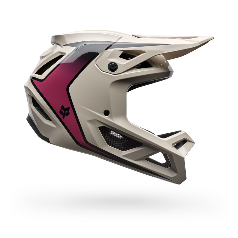KASK ROWEROWY JUNIOR FOX RAMPAGE VAULT CHALK