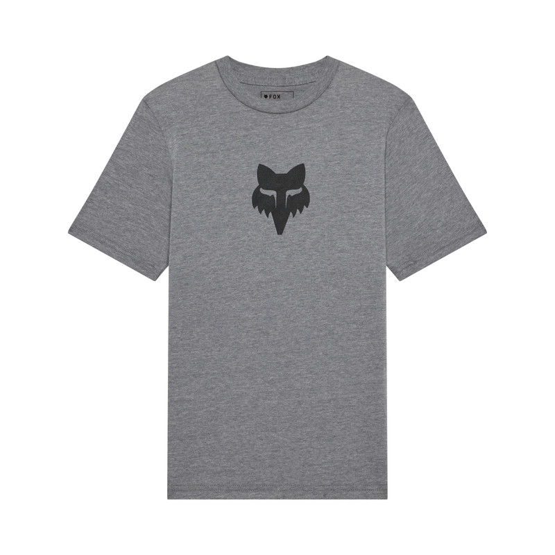 T-SHIRT JUNIOR FOX HEAD HEATHER DARK GREY