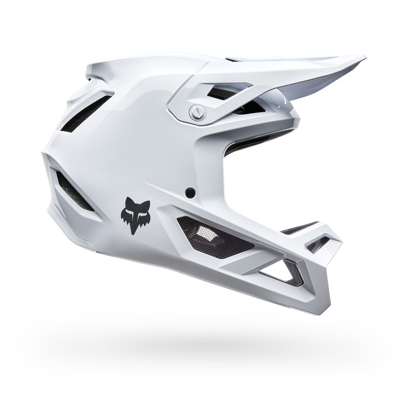 KASK ROWEROWY JUNIOR FOX RAMPAGE WHT WHITE
