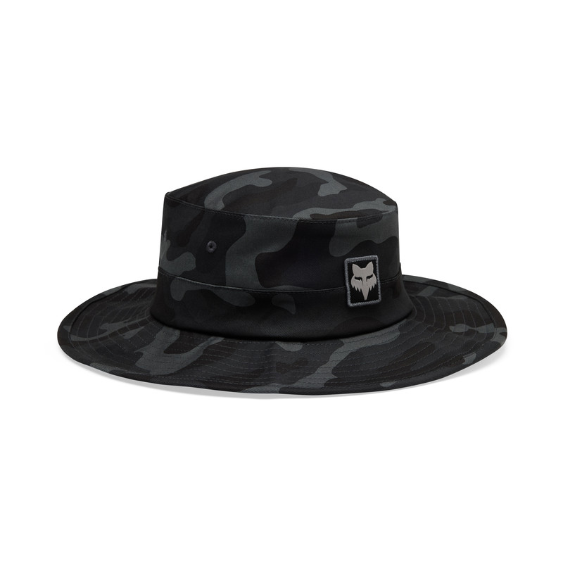 KAPELUSZ FOX BASE OVER SUN BLACK CAMO