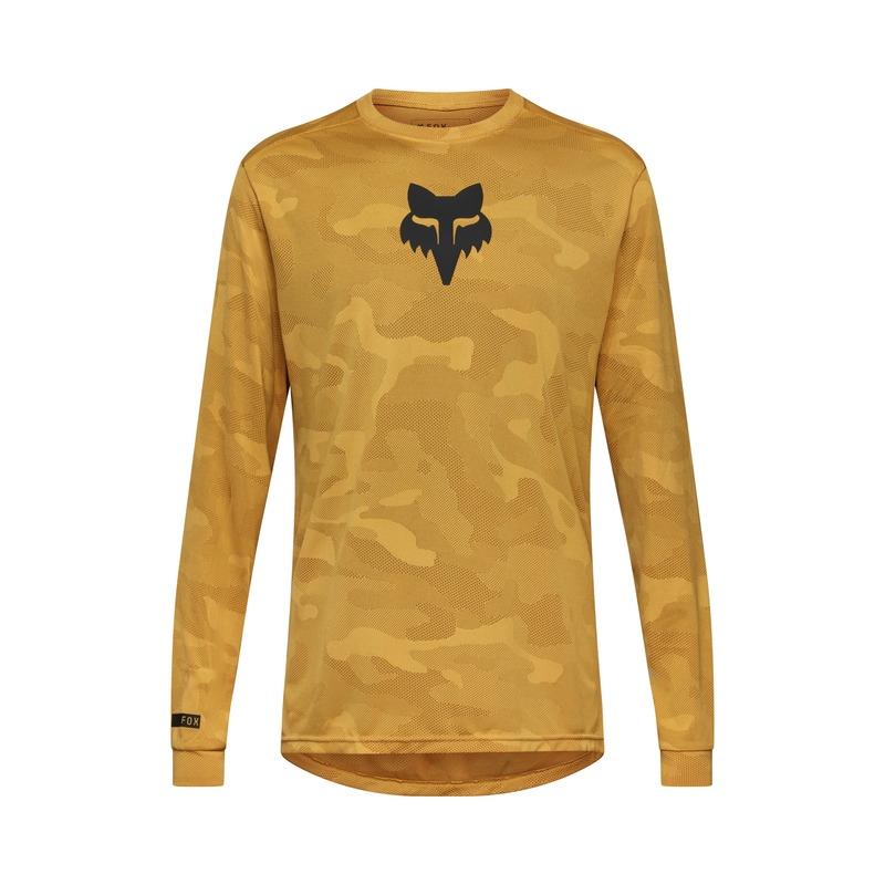 KOSZULKA ROWEROWA Z DŁUGIM RĘKAWEM FOX RANGER TRU DRI BRONZE