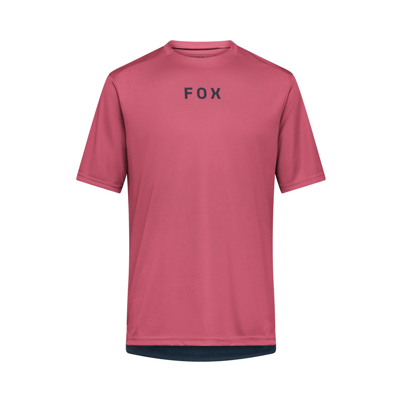 KOSZULKA ROWEROWA FOX RANGER WORDMARK BERRY