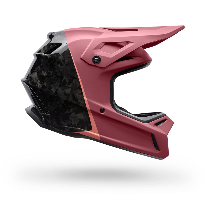 KASK ROWEROWY FOX RAMPAGE RS SPLICE BERRY