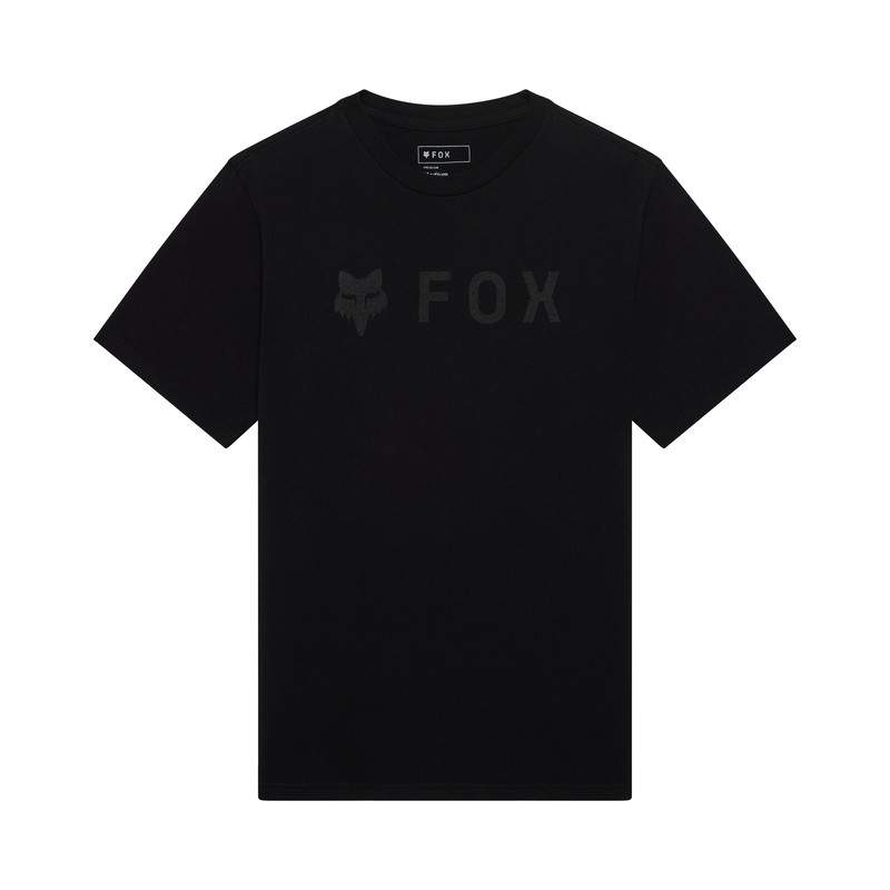 T-SHIRT FOX ABSOLUTE 195 ORIGINAL BLACK BLACK
