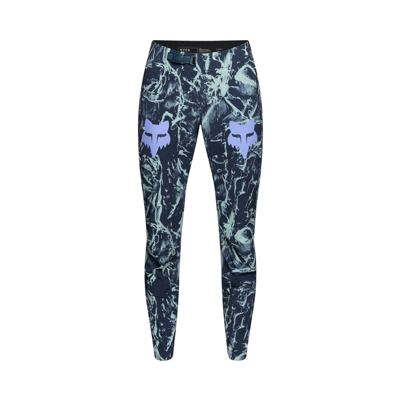 SPODNIE ROWEROWE DAMSKIE FOX RANGER IMAGE PRINT ARCTIC BLUE