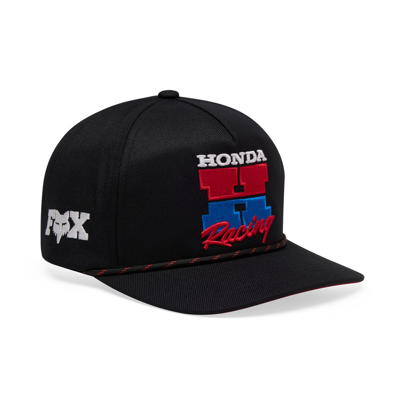 CZAPKA Z DASZKIEM FOX HONDA SNAPBACK BLACK