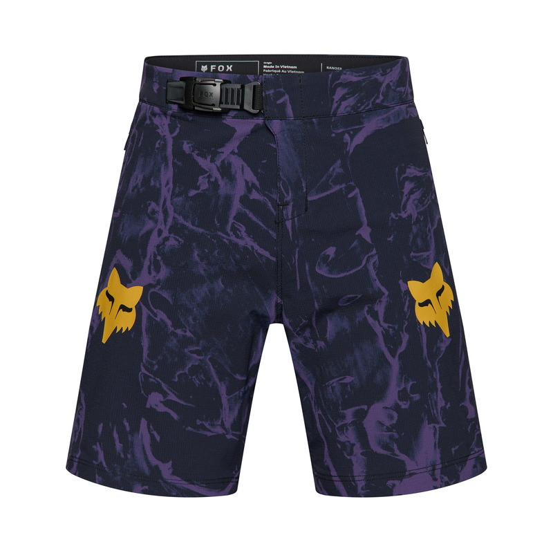 SPODENKI ROWEROWE JUNIOR FOX RANGER IMAGE PRINT PLUM 22