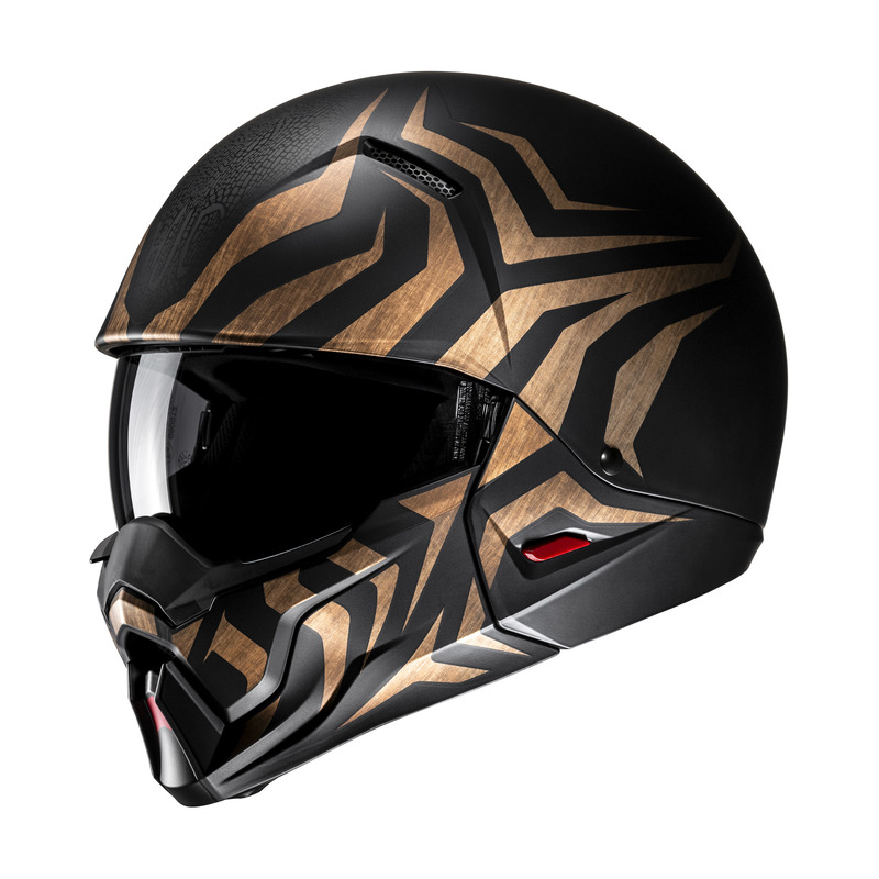 KASK MOTOCYKLOWY HJC I20N THORN BLACK GOLD