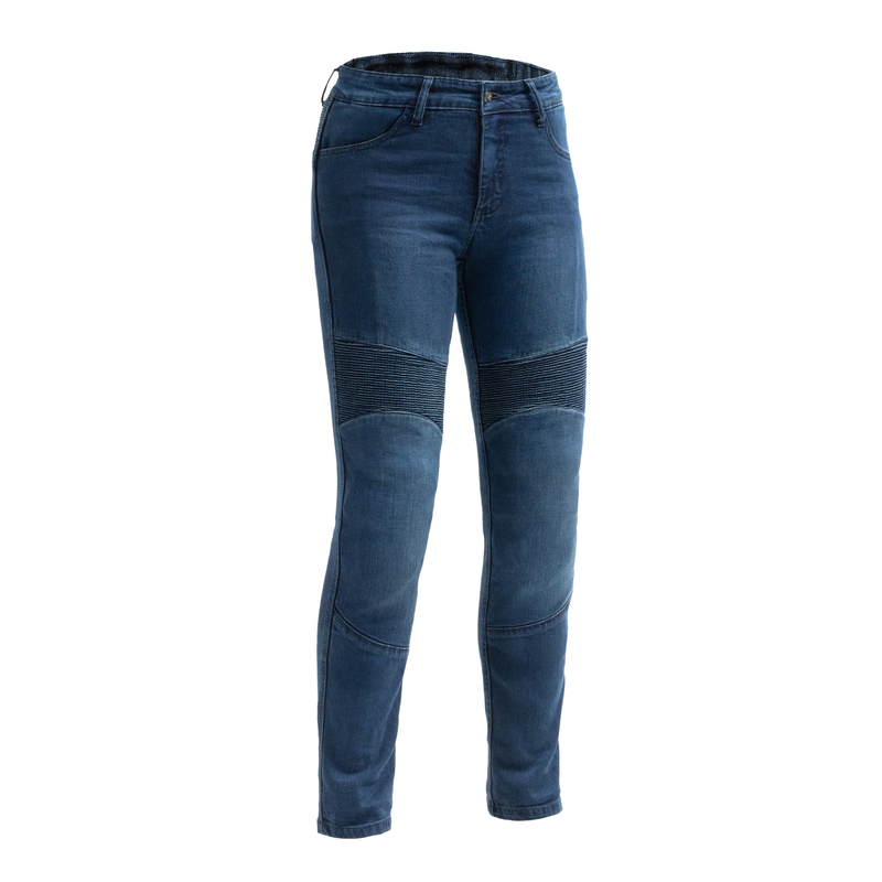 JEANSY MOTOCYKLOWE DAMSKIE BROGER AURA WASHED BLUE 26/30