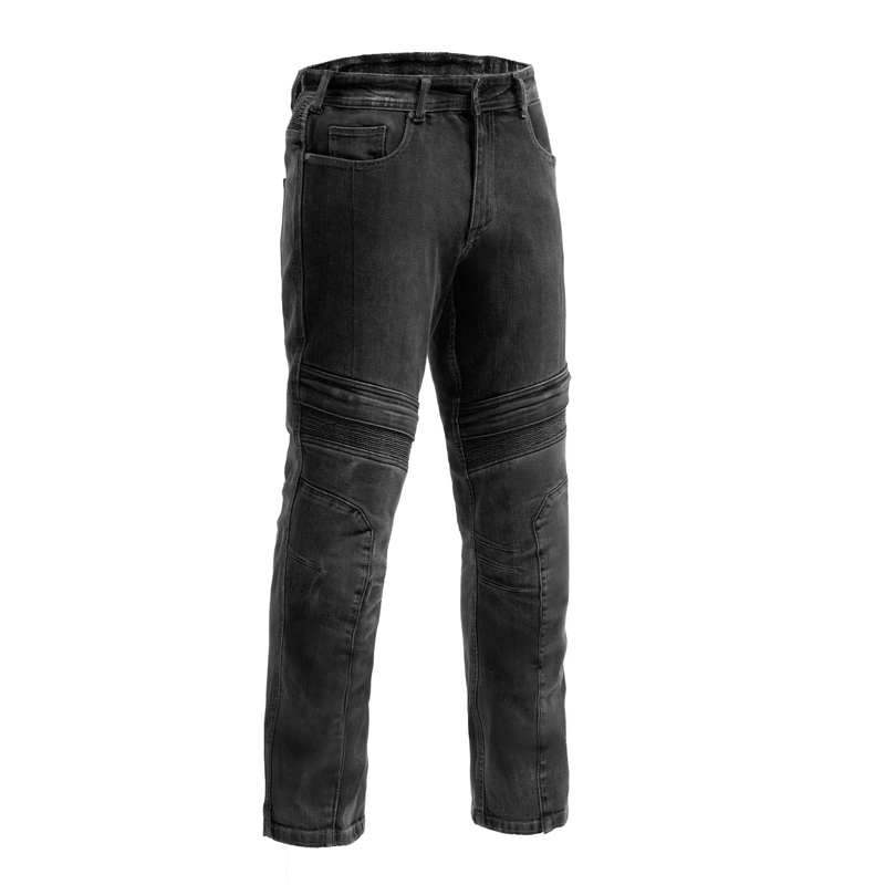 JEANSY MOTOCYKLOWE BROGER MAVERICK WASHED BLACK