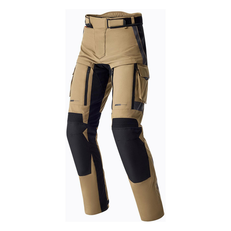SPODNIE MOTOCYKLOWE TEKSTYLNE RST PRO SERIES ADVENTURE D3O SAND BLACK S
