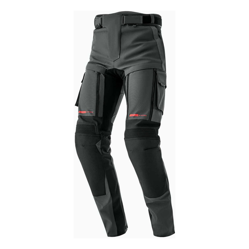 SPODNIE MOTOCYKLOWE TEKSTYLNE RST PRO SERIES ADVENTURE D3O GREY BLACK S