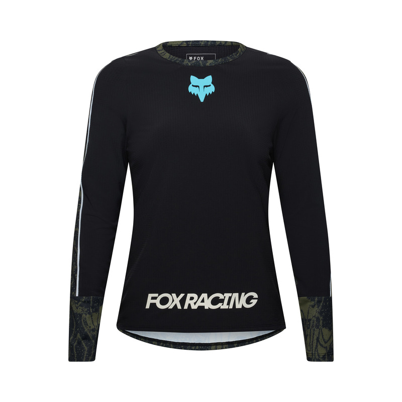 BLUZA ROWEROWA DAMSKA FOX DEFEND THERMAL LUNAR SE BLACK