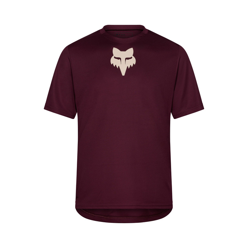 KOSZULKA ROWEROWA FOX RANGER HEAD DARK MAROON