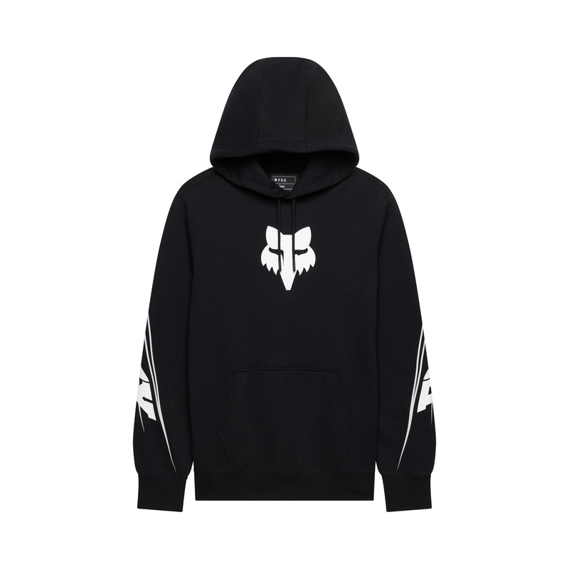 BLUZA Z KAPTUREM FOX APEX FLEECE PO BLACK