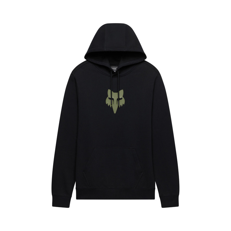BLUZA Z KAPTUREM FOX HEAD FLEECE PO BLACK GREEN