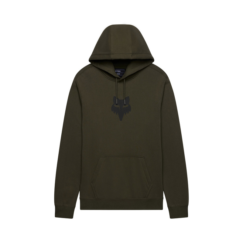 BLUZA Z KAPTUREM FOX HEAD FLEECE PO OLIVE GREEN