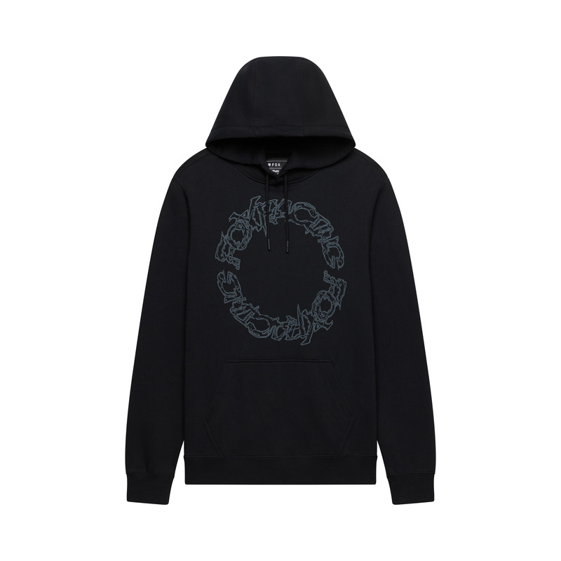 BLUZA Z KAPTUREM FOX SLOWBURN FLEECE PO BLACK