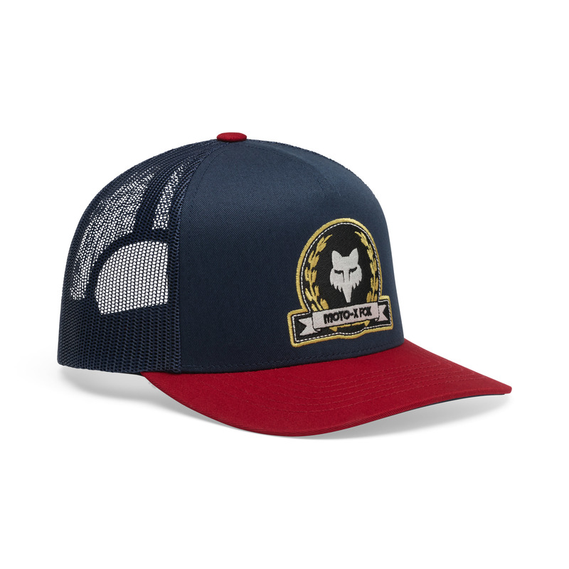 CZAPKA Z DASZKIEM FOX CREST TRUCKER MIDNIGHT