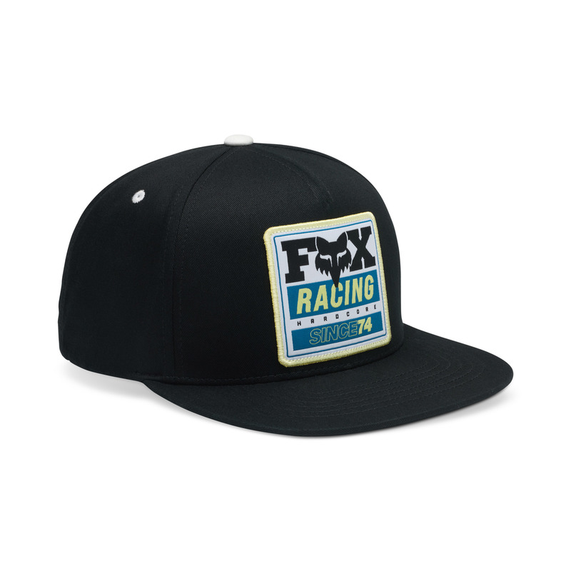 CZAPKA Z DASZKIEM FOX SINCE 74 SNAPBACK BLACK